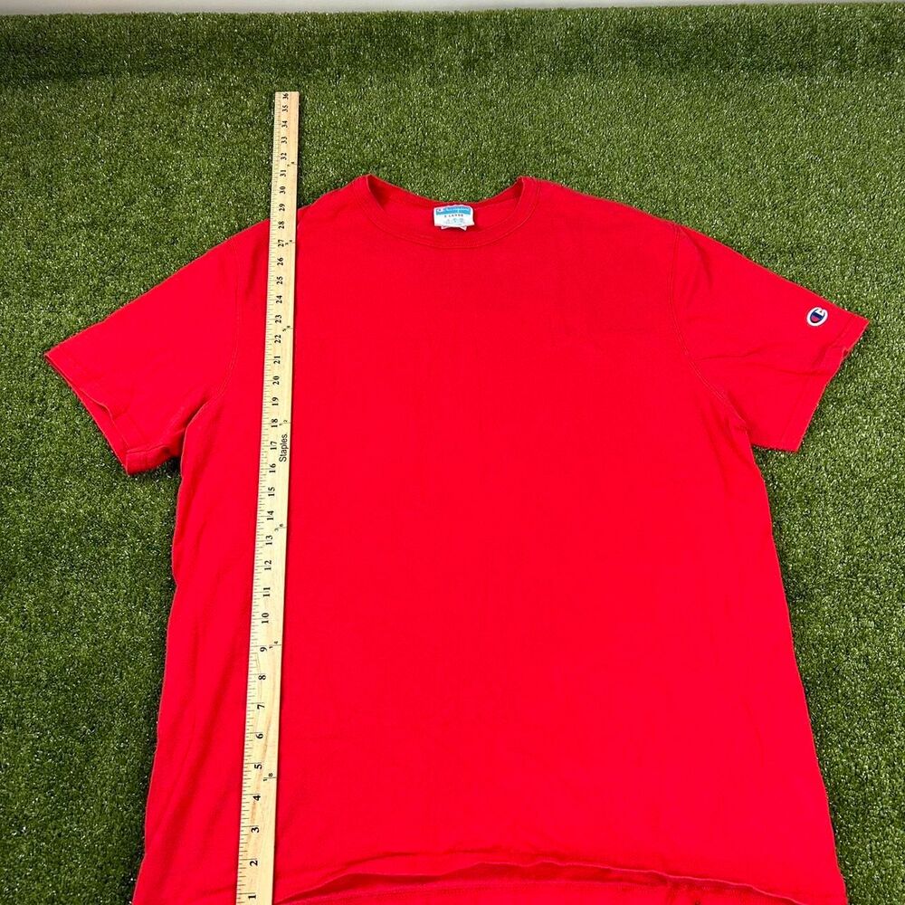 Champion Men's Red T-shirt - Picture 2 of 7